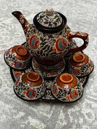 Бухарская посуда - Чайный набор (14 шт. позиции) (новый)