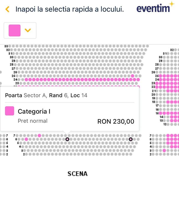 Bilete spectacol Frozen 18.12.2025 Sala Palatului