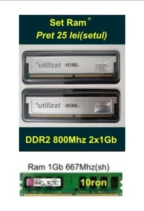 Ceas smart.Calculator (pc).Boxa cu ceas.Ram ddr2. Husa Samsung