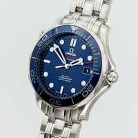 Omega Seamaster Diver 300 M Co-Axial Chronometer 41mm Blue dial