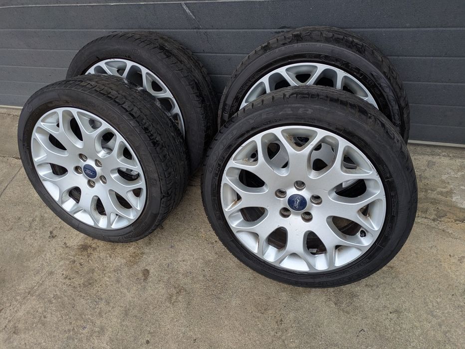 Jante Ford 7jx17 ET50, cod 8M5J-1007-AA + anvelope 205 50 R17