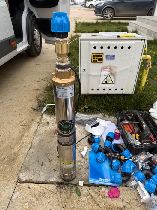 Foraje puțuri apă, 80 lei ml