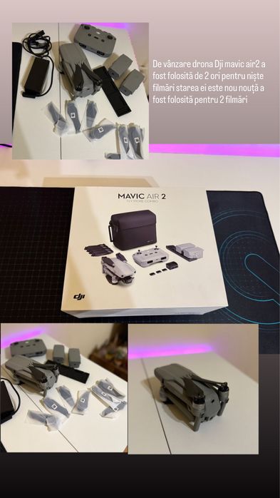 Drona dji mavic 2 air