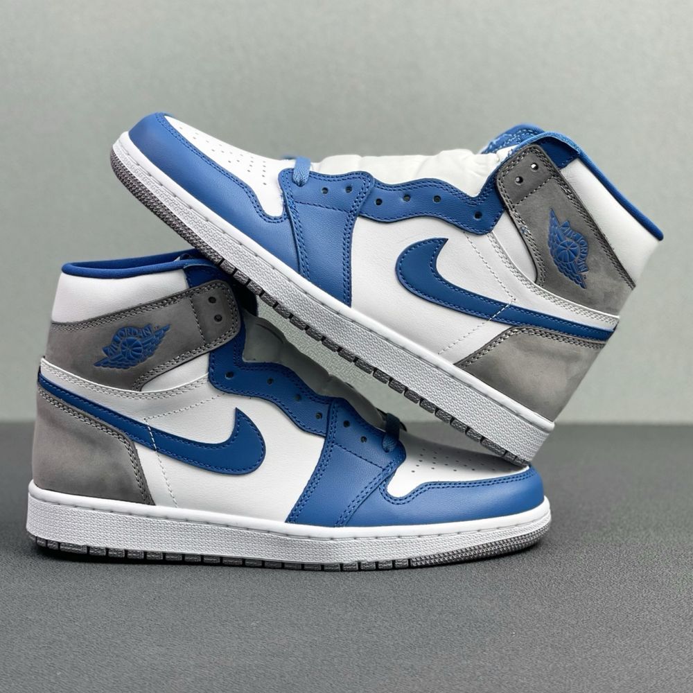 (Lichidare stoc, poze reale) Jordan 1 High True Blue