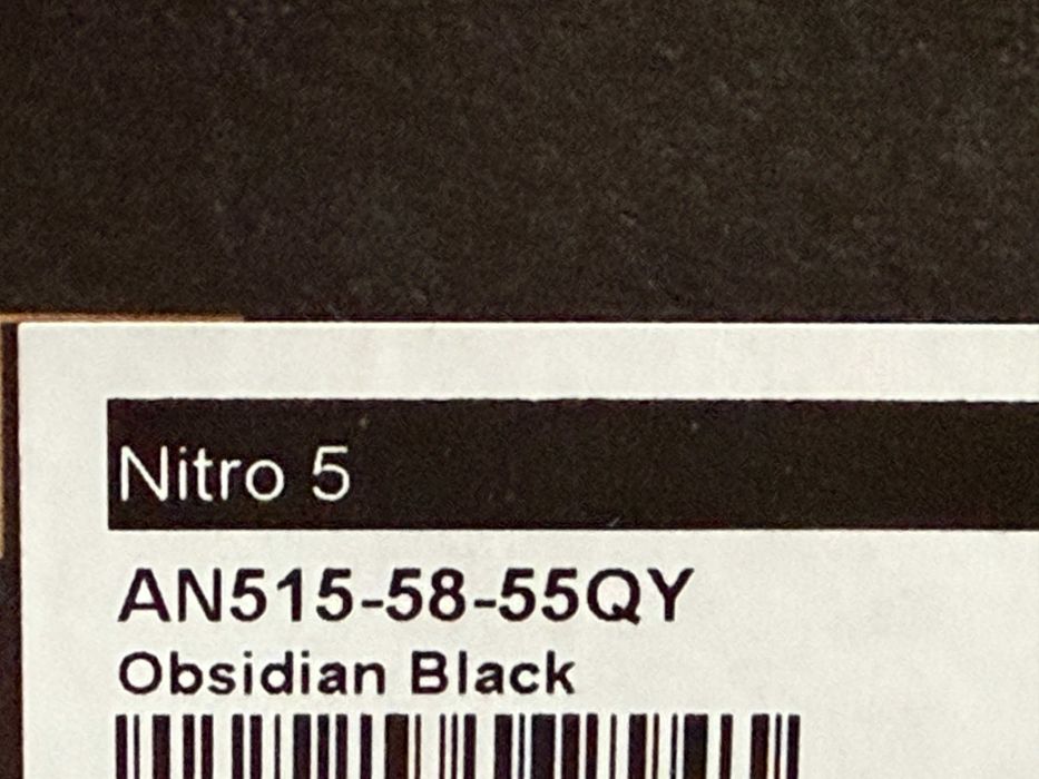 144Hz Nitro`Core i5-12450H/16GB RAM/512GB SSD/RTX 3050/FHD IPS
