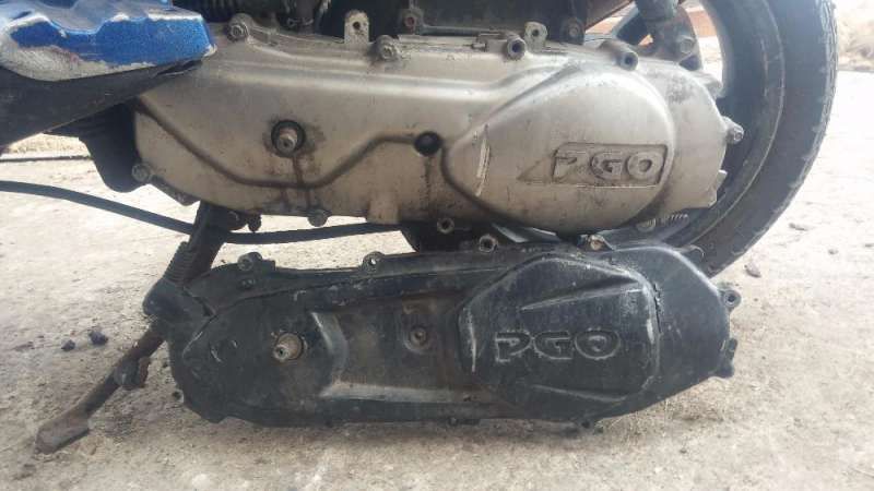 PGO Big Max 50 и PGO PMX 50 на части