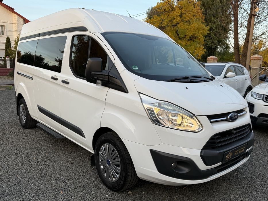 Ford Transit Custom / 2.2 Diesel / Euro 5 / 9 Locuri / Model Inalt