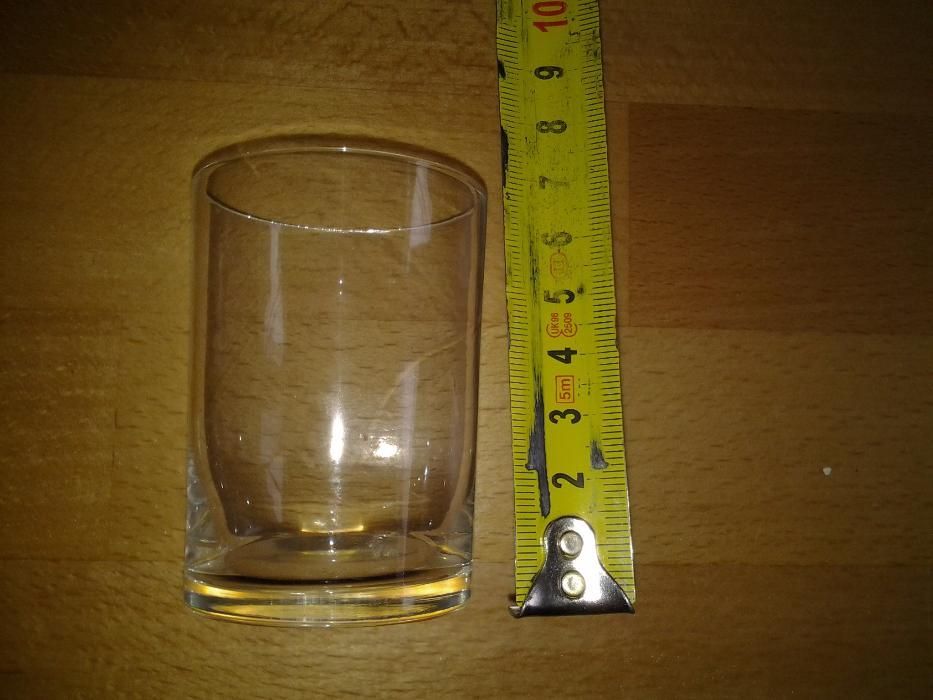 Set 5 + 1 Pahare sticla aperitiv 7 cm