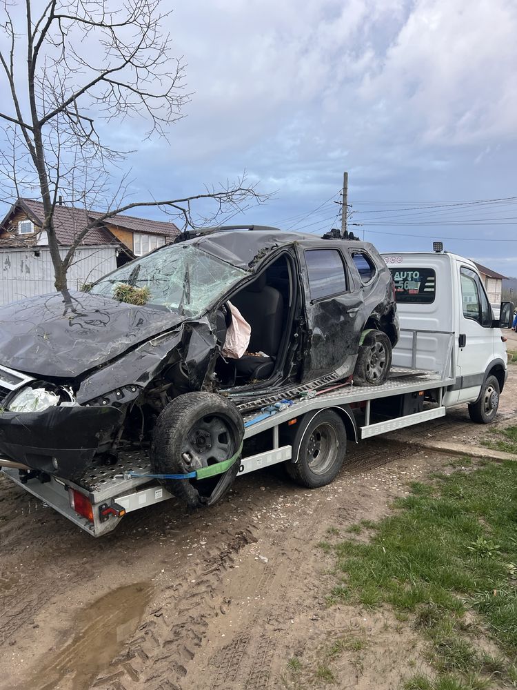 Tractari auto Pitesti Non-Stop, Transport marfa pe platforma,