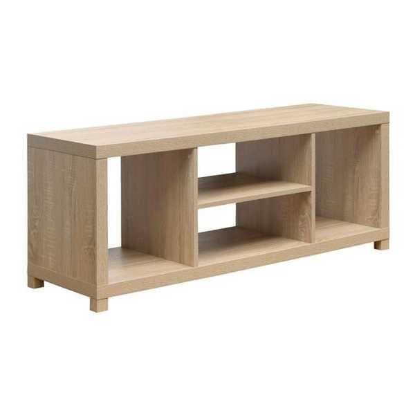 Декоративен шкаф Mercado Trade, За телевизор, Дърво, Светло кафяв