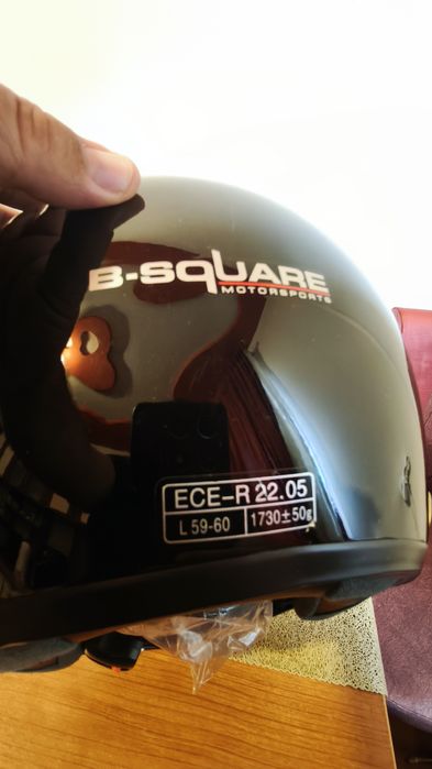 Casca moto Flip-up B-Square neagră, noua nefolosită, perfectă mărime