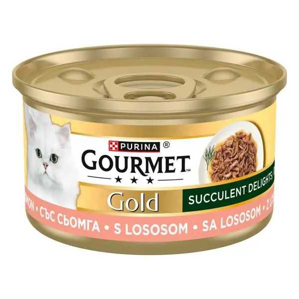 Hrană umedă pentru pisici Gourmet Gold Succulent Delights