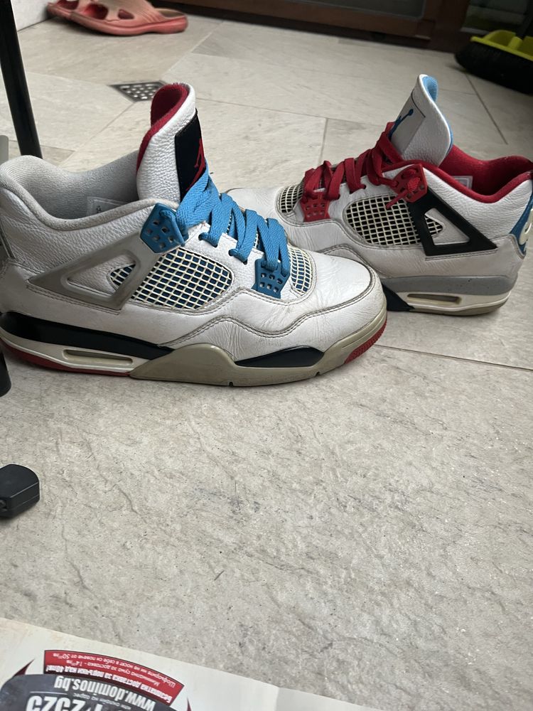Оригинални Nike Air Jordan 4 “What the” номер 42