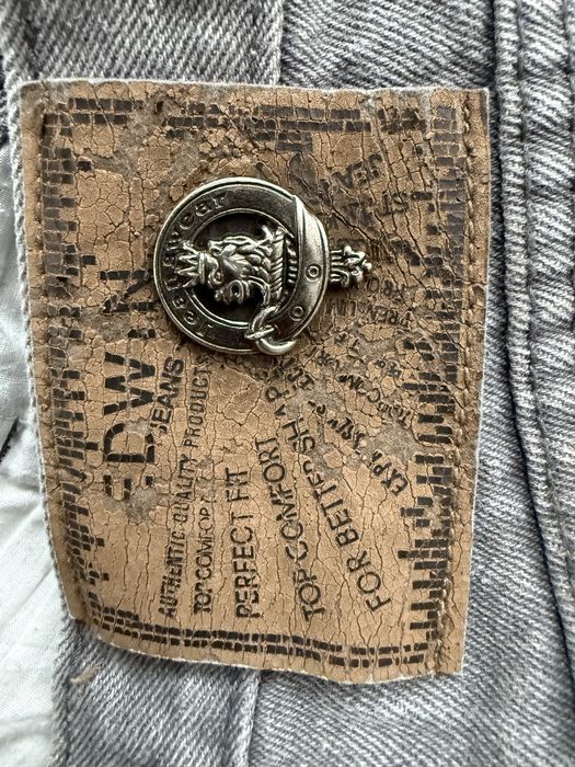 Blugi EDWIN Vintage Gri Barbati | Marime 34 x 32 (Talie 82 cm)