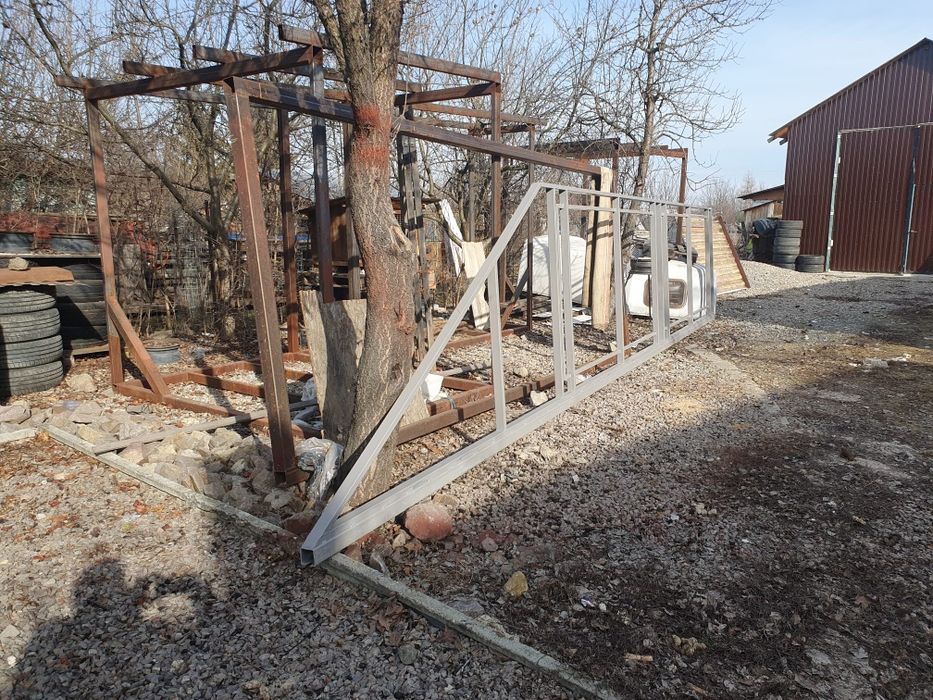 Poarta culisanta  cu deschidere 4m