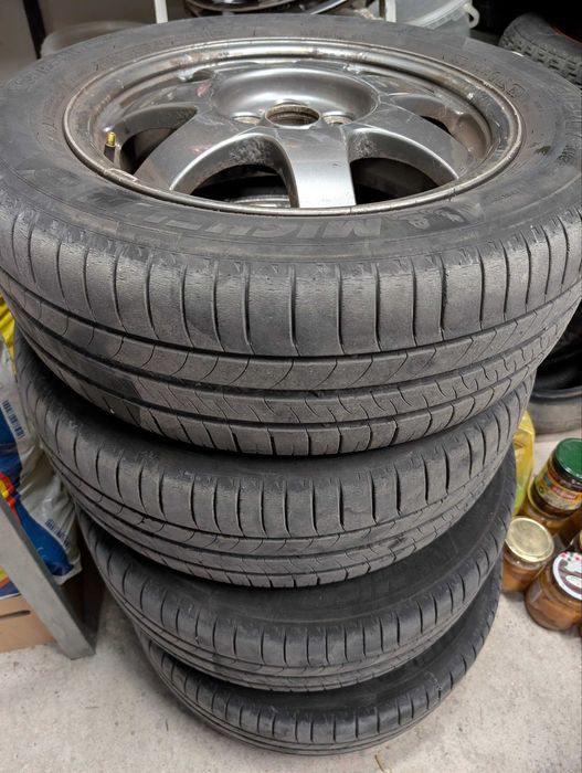 16" Джанти Toyota Prius 2 (5x100) + Зимни гуми 195/55/16 Falken (2020)