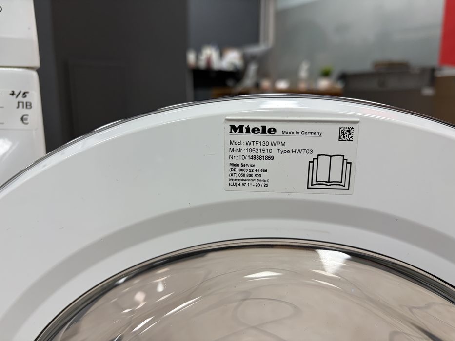 Miele WTF 130 Pwash пералня със сушилня  /24 мес гаранция