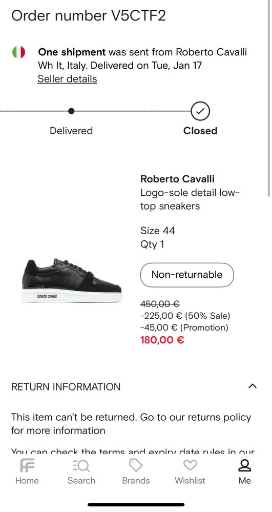 Мъжки обувки Roberto Cavalli