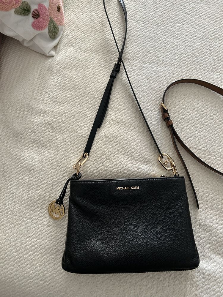 Geanta Michael Kors neagra piele naturala