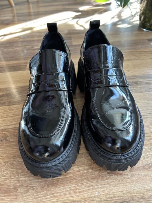 Мокасини от ествествена кожа