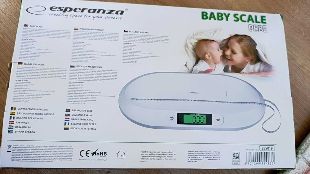 Бебешка везна Esperanza