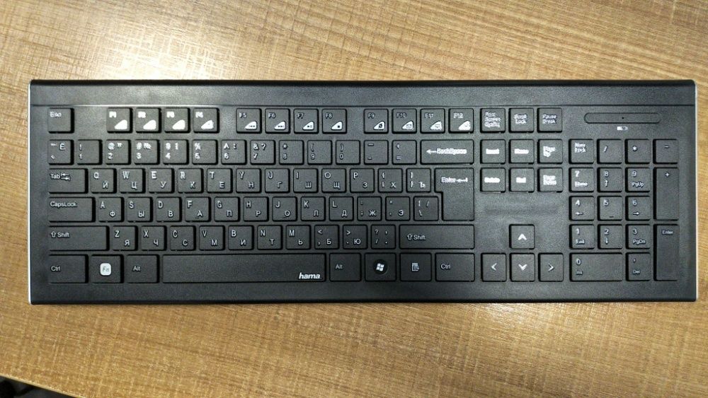 Tastatura Wireless HAMA Cortino R9134959, USB, negru
