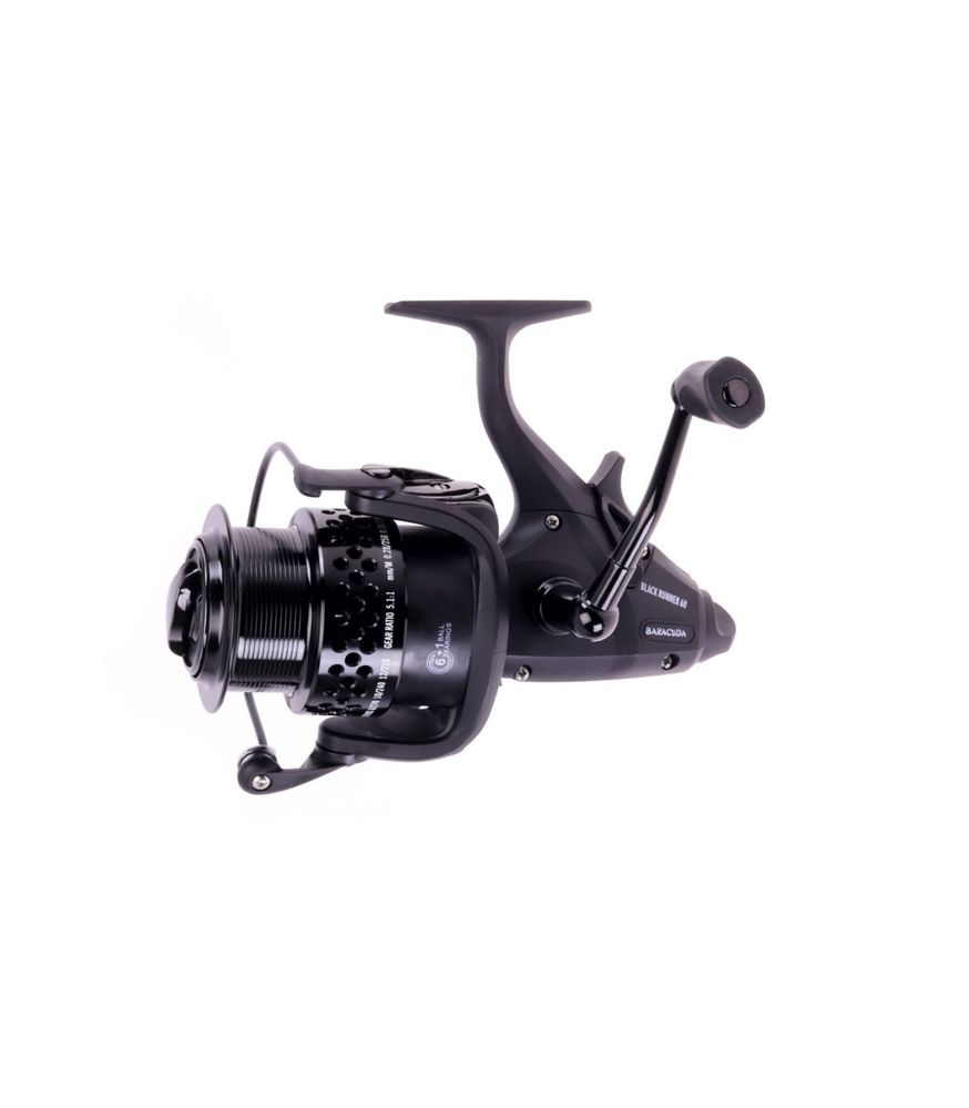 Mulineta crap / pesti mari Baracuda Black Runner 60, baitrunner, 7 R