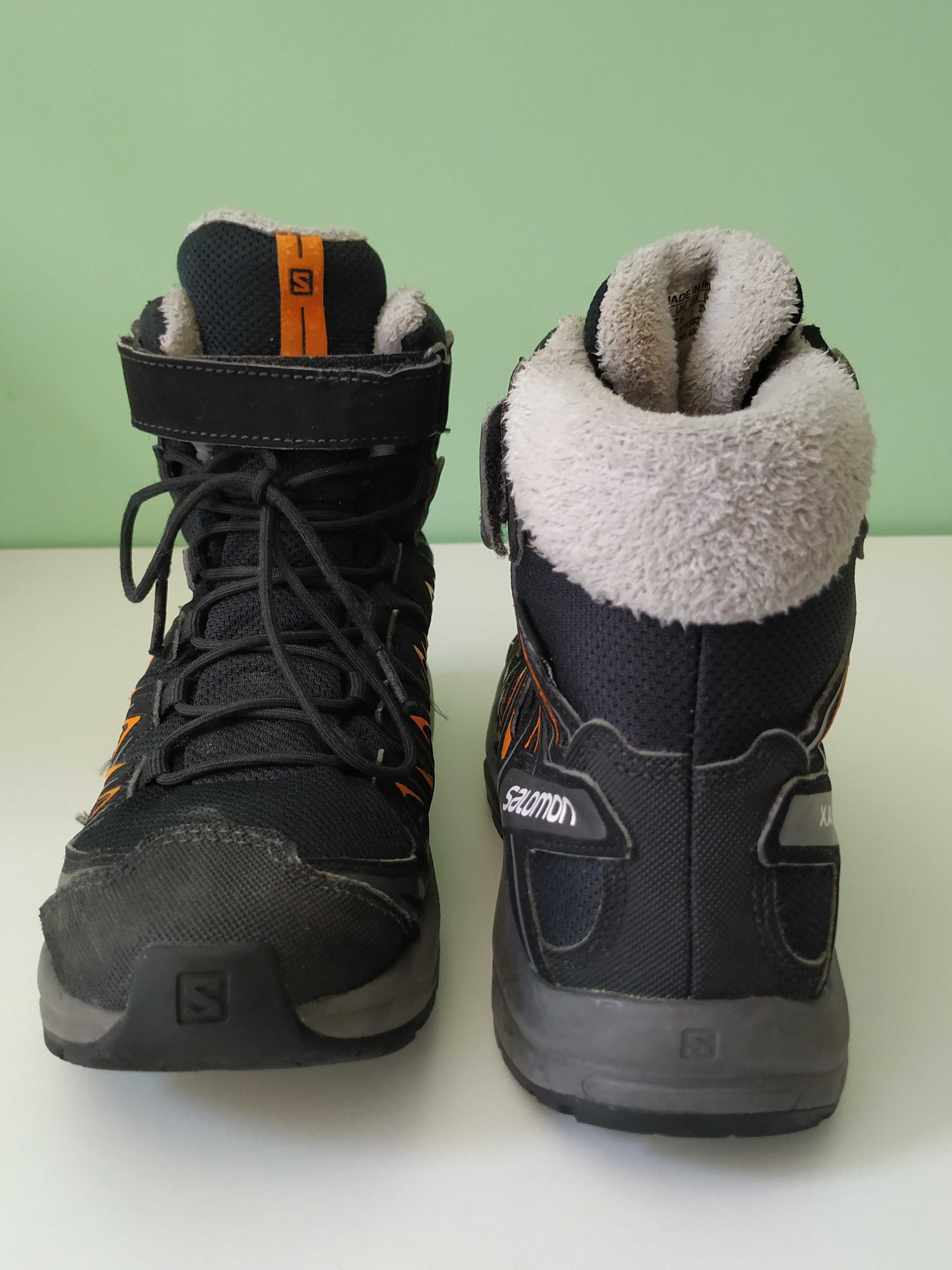 Детски Зимни обувки Salomon SHOES XA PRO 3D WINTER TS CSWP J BK/MAGN