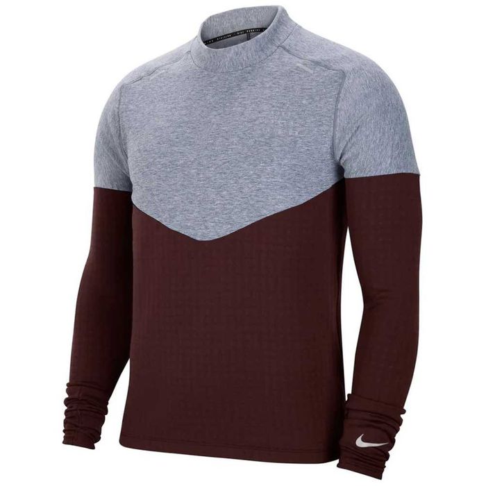 Nike Sphere Run Division - Оригинална мъжка блуза с вълна размер S