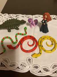 Figurine : dragon/aligator,ponei,serpi