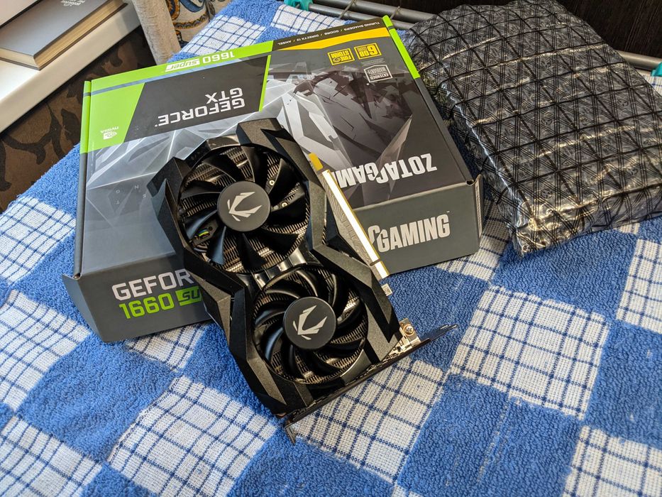 Видеокарта ZOTAC GAMING GeForce GTX 1660 SUPER 6GB GDDR6 192 бит