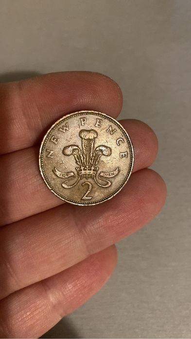 Moneda 2 new pence 1971