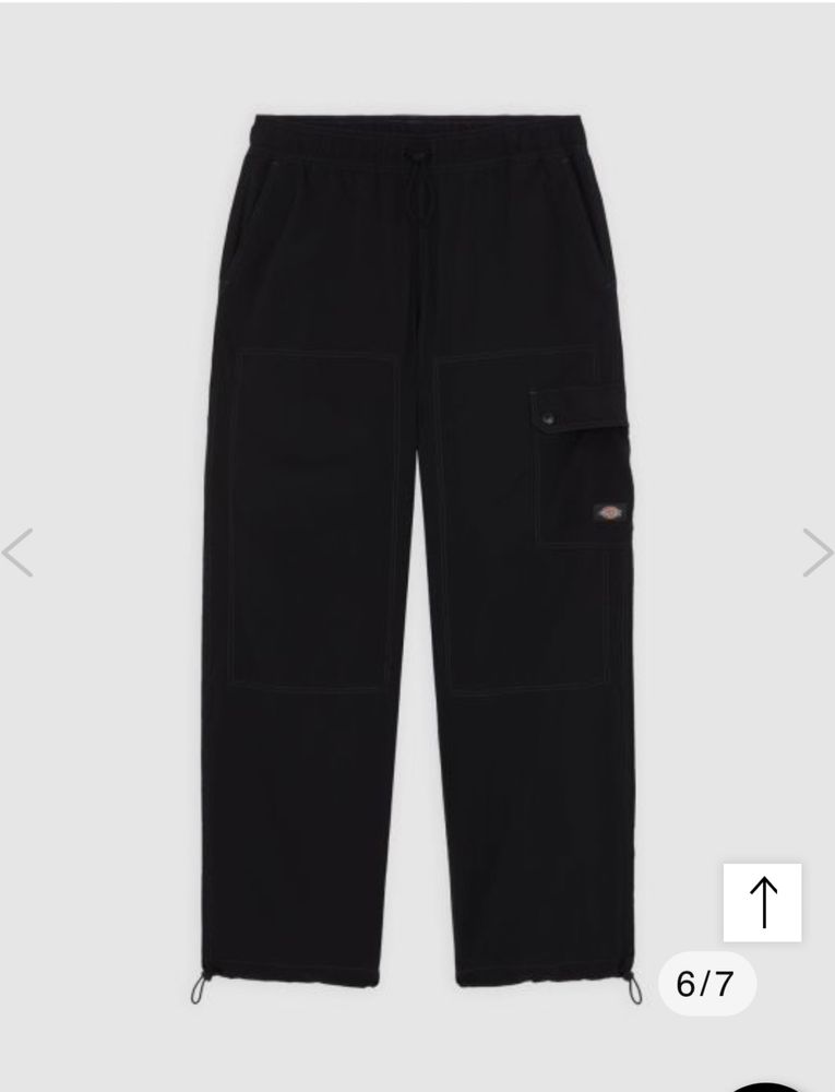Карго панталони Dickies jackson nylon cargo trousers in black XL