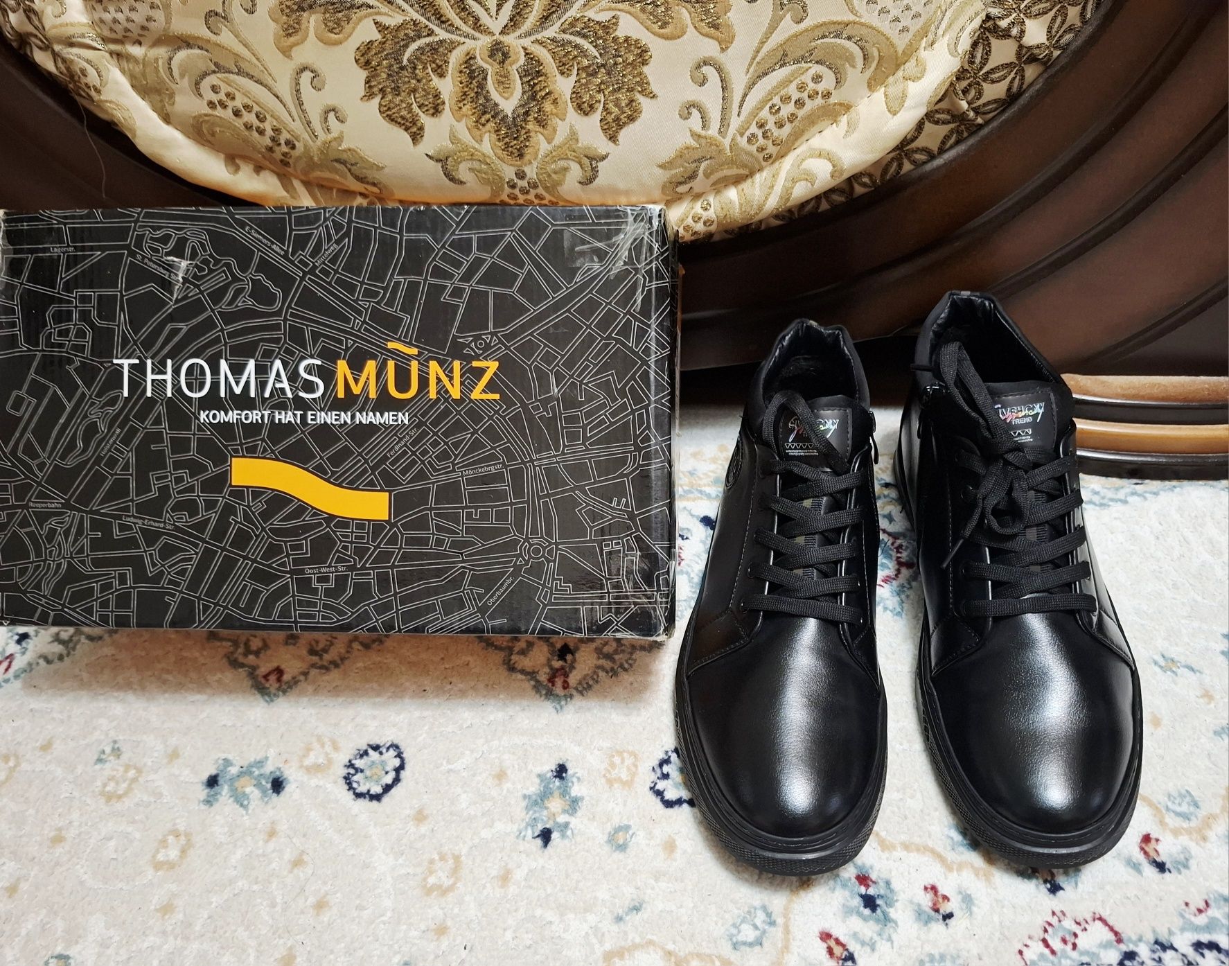 Ботинки Кроссовки Thomas Munz, осенние, размер 43,5-44