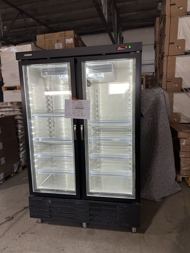 Vitrina verticala congelare 2 usi AHT CVC 137cm / NOU