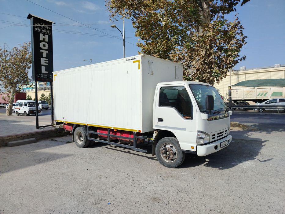 Samarqanddan O'zbekiston bo'ylab Yuk tashish xizmati Isuzu 5