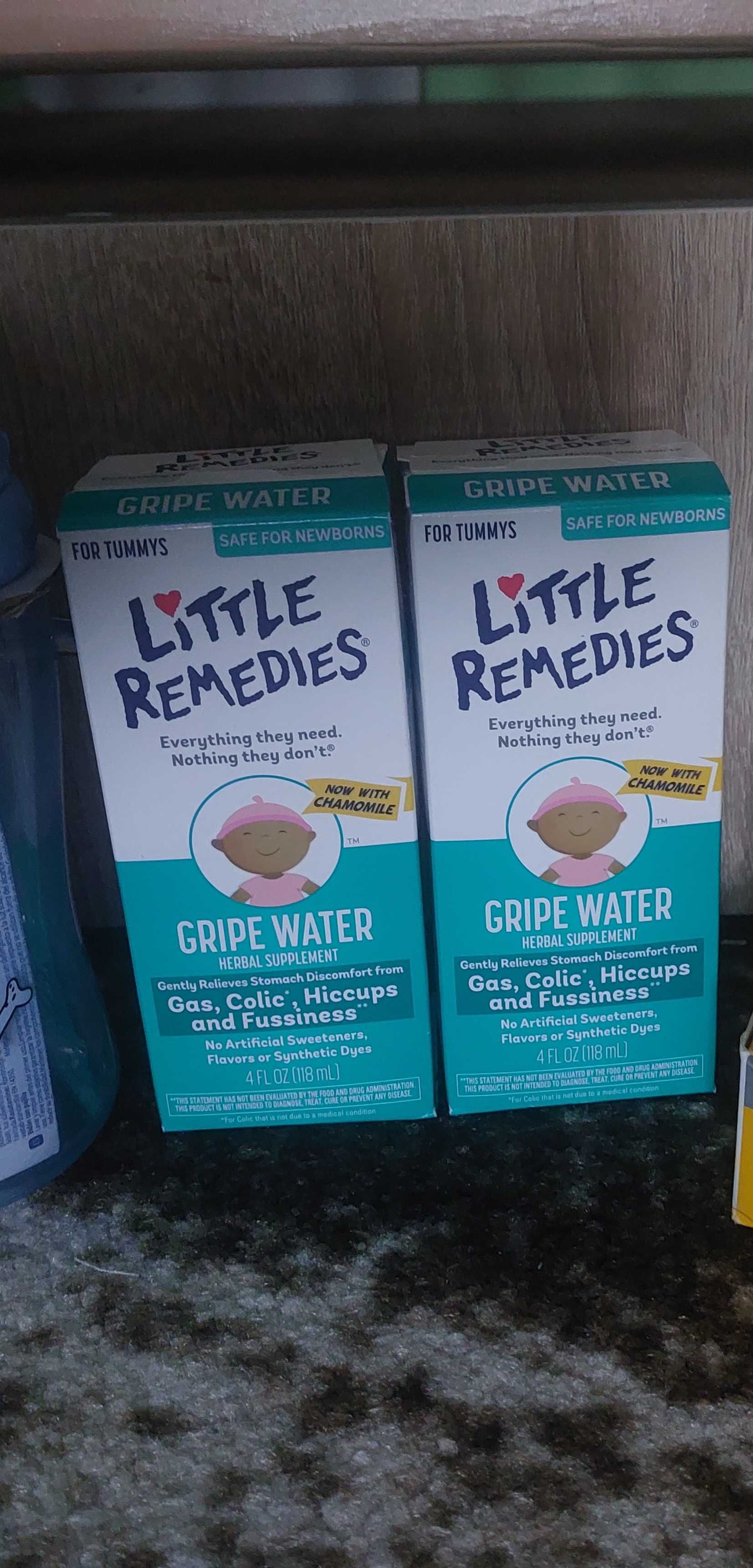 GRIPE WATER Бебешки НОВИ капки против колики Little Remedies от САЩ