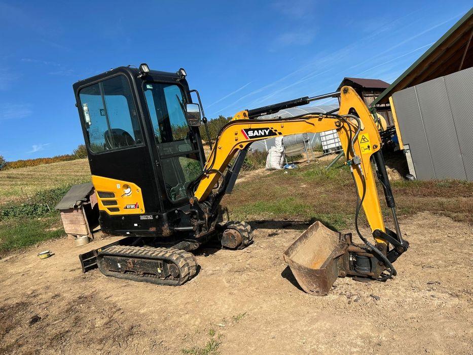 Vand miniexcavator sany.!