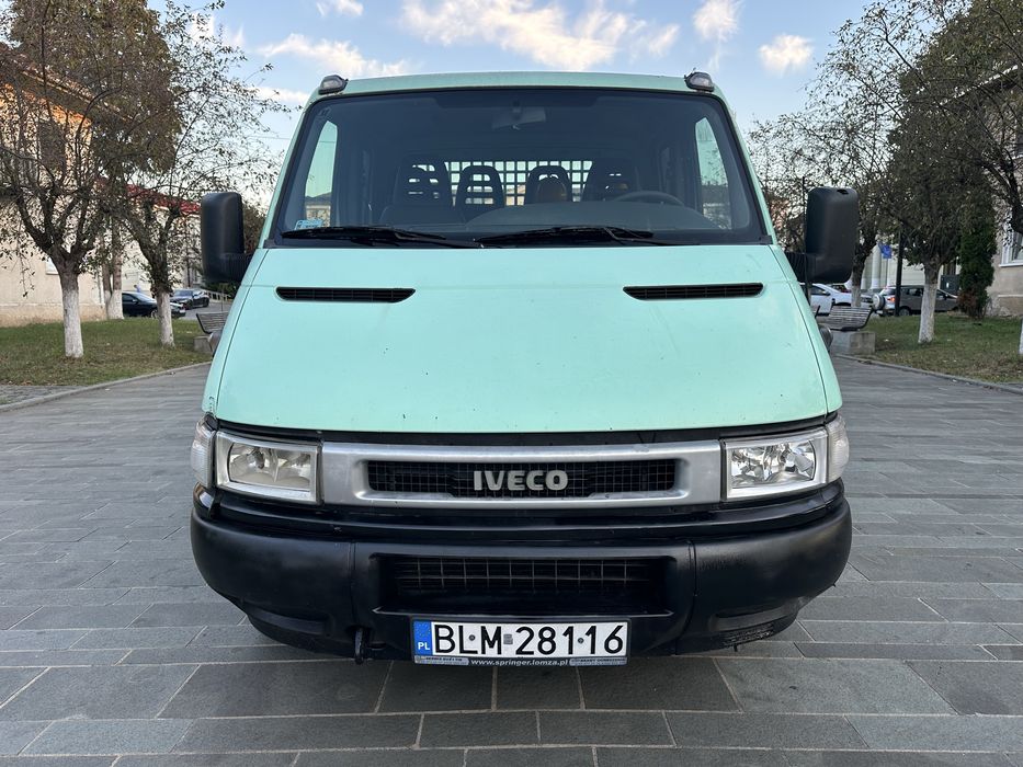 Iveco Daily Bena Fixa 6 locuri cat B detarat 3500kg
