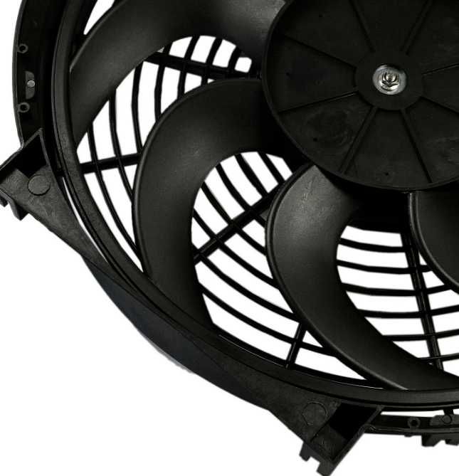 Универсален електрически вентилатор за радиатор ( 25см), 12V, 80W