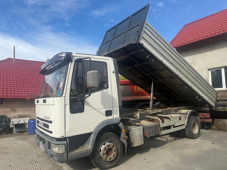 Vand/schimb Iveco EuroCargo cu miniexcavator