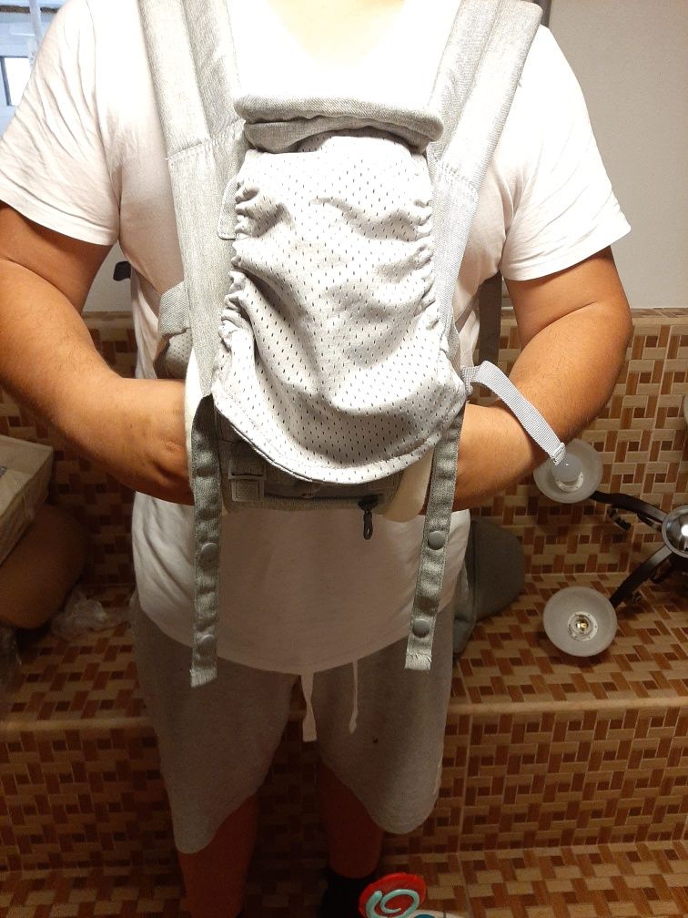 Marsupiu bebe ergonomic cu scaunel