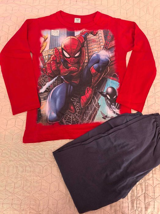 Нови български пижами момче Спайдър мен 122