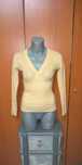 Bluza/Pulover Miss Selfridge UK, galben cu anchior sexy , modern, M