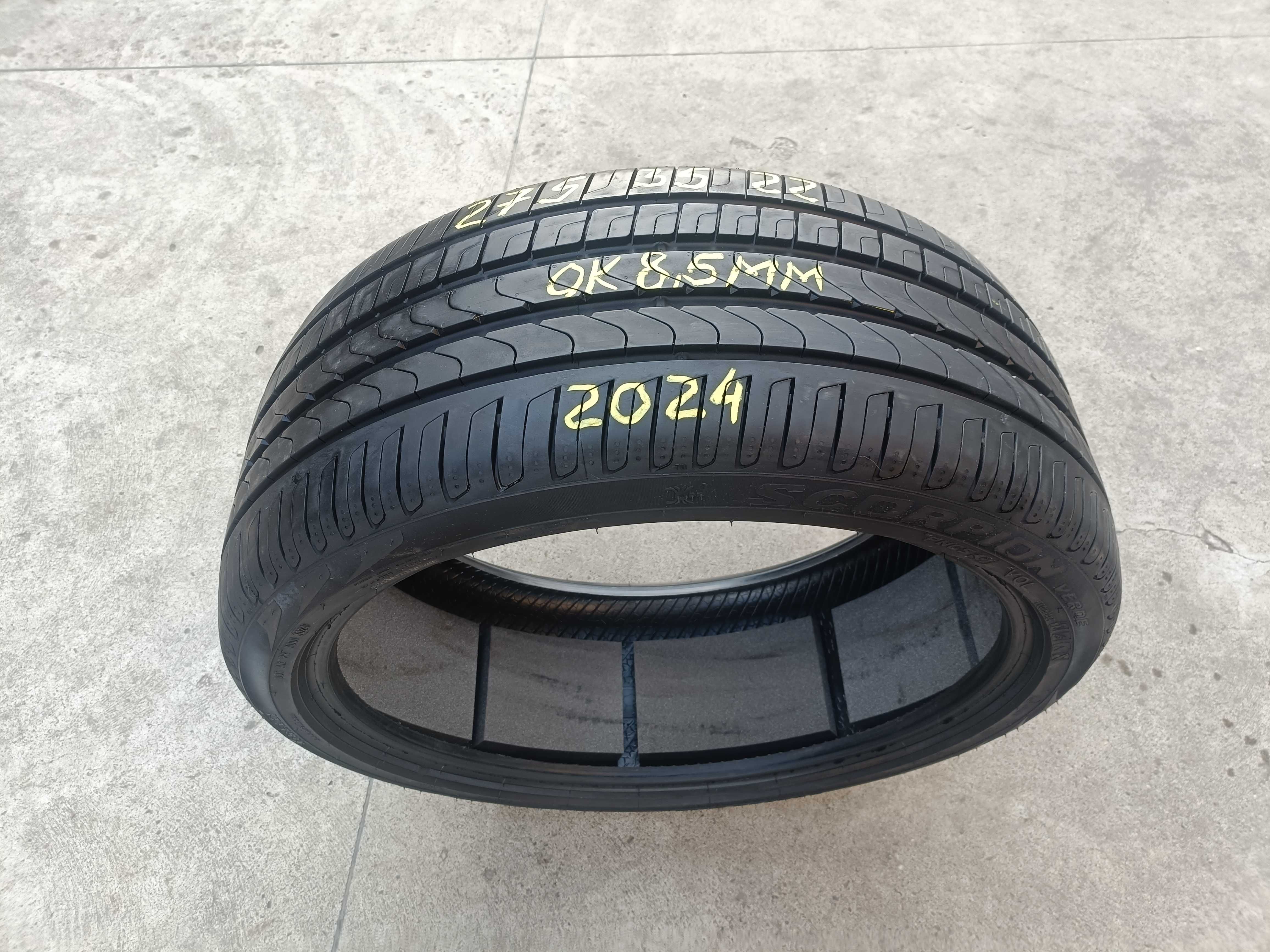 O anvelopa vara 275 35 22 pirelli scorpion verde profil 8,5 mm 2024