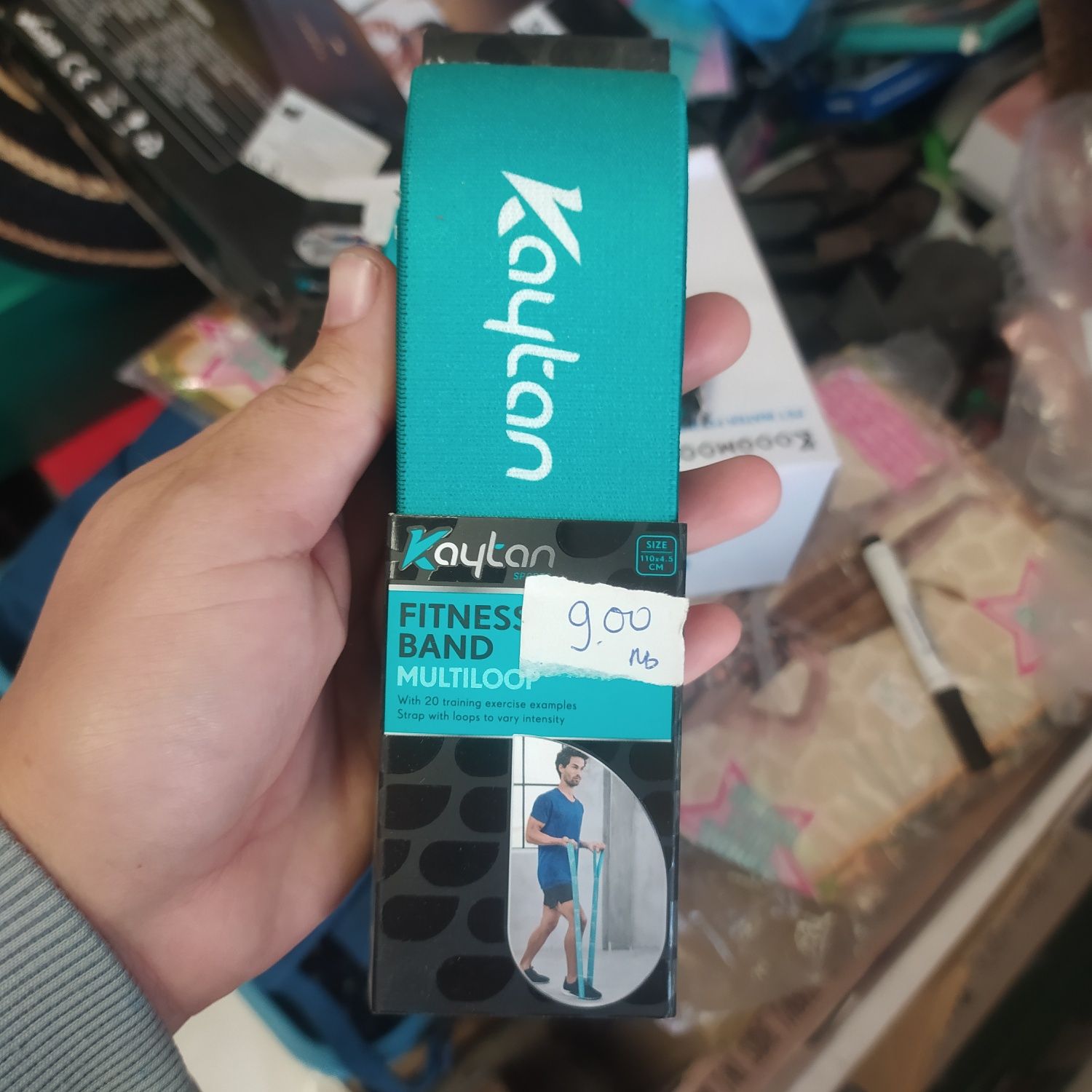 Ластик за упражнения Kaytan, Зелен