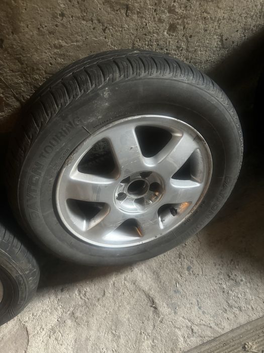 Алуминиеви джанти 5х100 + гуми 195/65/R15