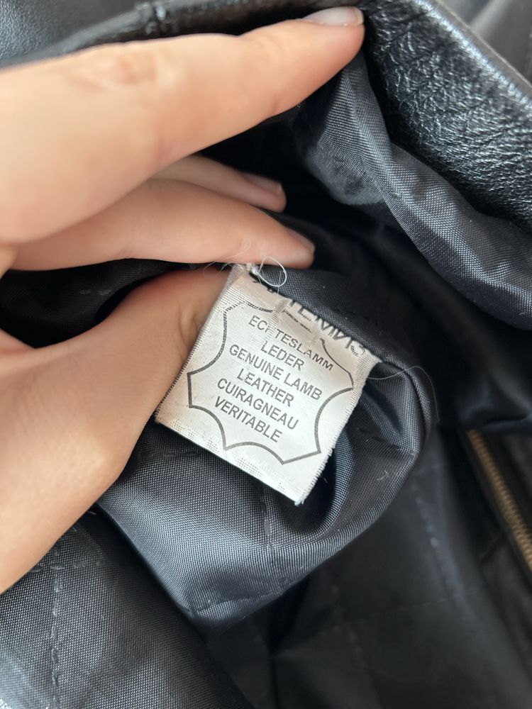 Унисекс яке от агнешка кожа