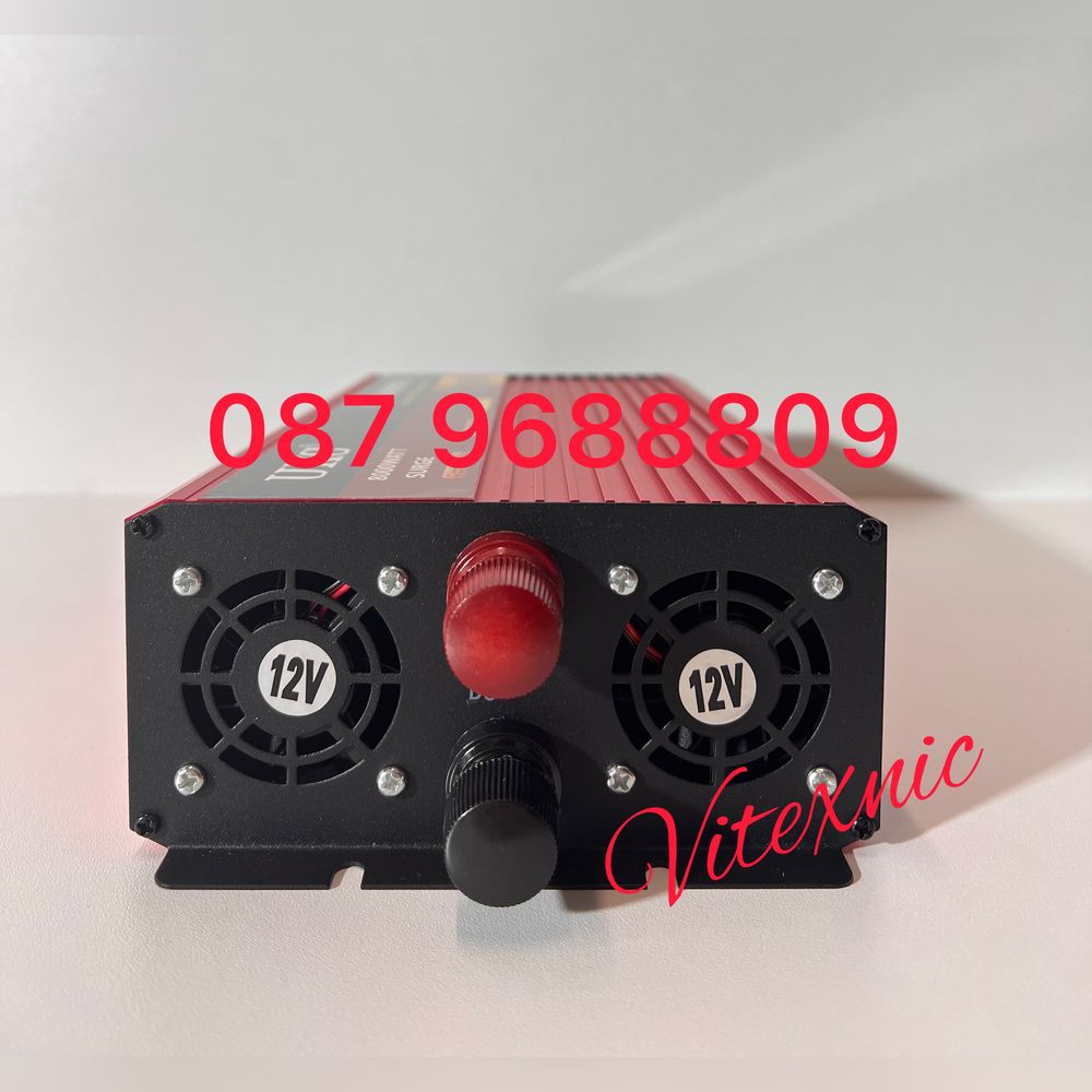 Инвертор 12V или 24V DC към 220V AC мощности от 1000W до 4000W
