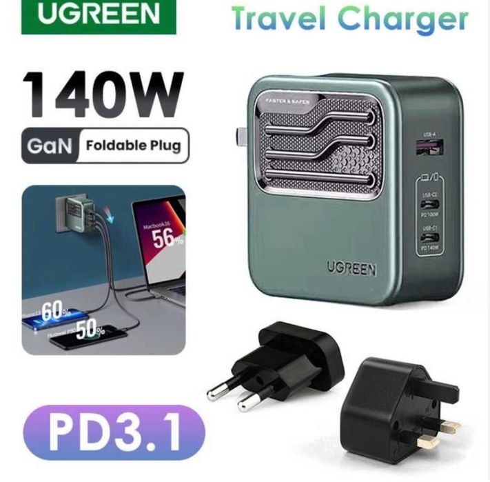 Зарядное устройство ugreen 140w